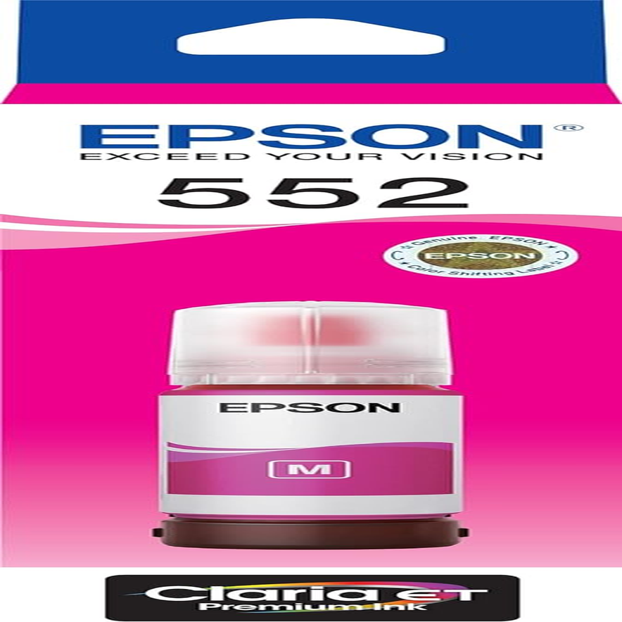 Epson T552 - Ecotank - Magenta Ink Bottle for Ecotank ET-8500 and ET-8550, Single Pack, C13T06W392 image number 2