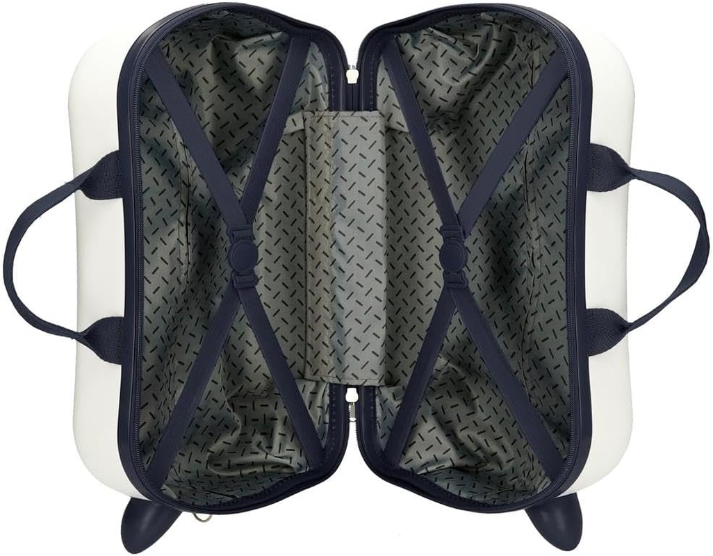 Enso Play All Day Children'S Suitcase White 45X31X20Cm Hard ABS 27.9L 1.8 Kg 0 Hand Luggage, White, Cabin Suitcase, White, Cabin Suitcase image number 1