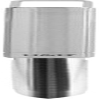 H&H Stainless Steel Zucchini Empty, Kitchen Line, Grey, S