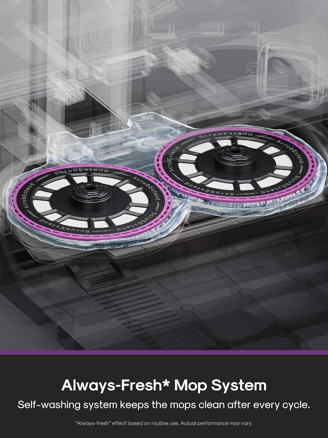 Eureka J15 Evo Ultra Robot Vacuum Cleaner and Mop, 22,000Pa Suction, Flex-Arm Mop Design for Edge Cleaning, Auto Mop Washing & Hot Air Drying, Anti-Tangle with Drangonclaw&trade; Side Brush image number 1