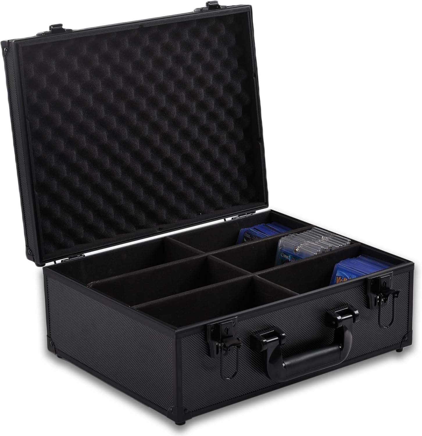 LIKHOPER Card Storage Box for Rigid Cards, Trading Card Hard Case Fits PSA BGS MTG FGS SGC, Sports Collector Storage Boxes image number 2