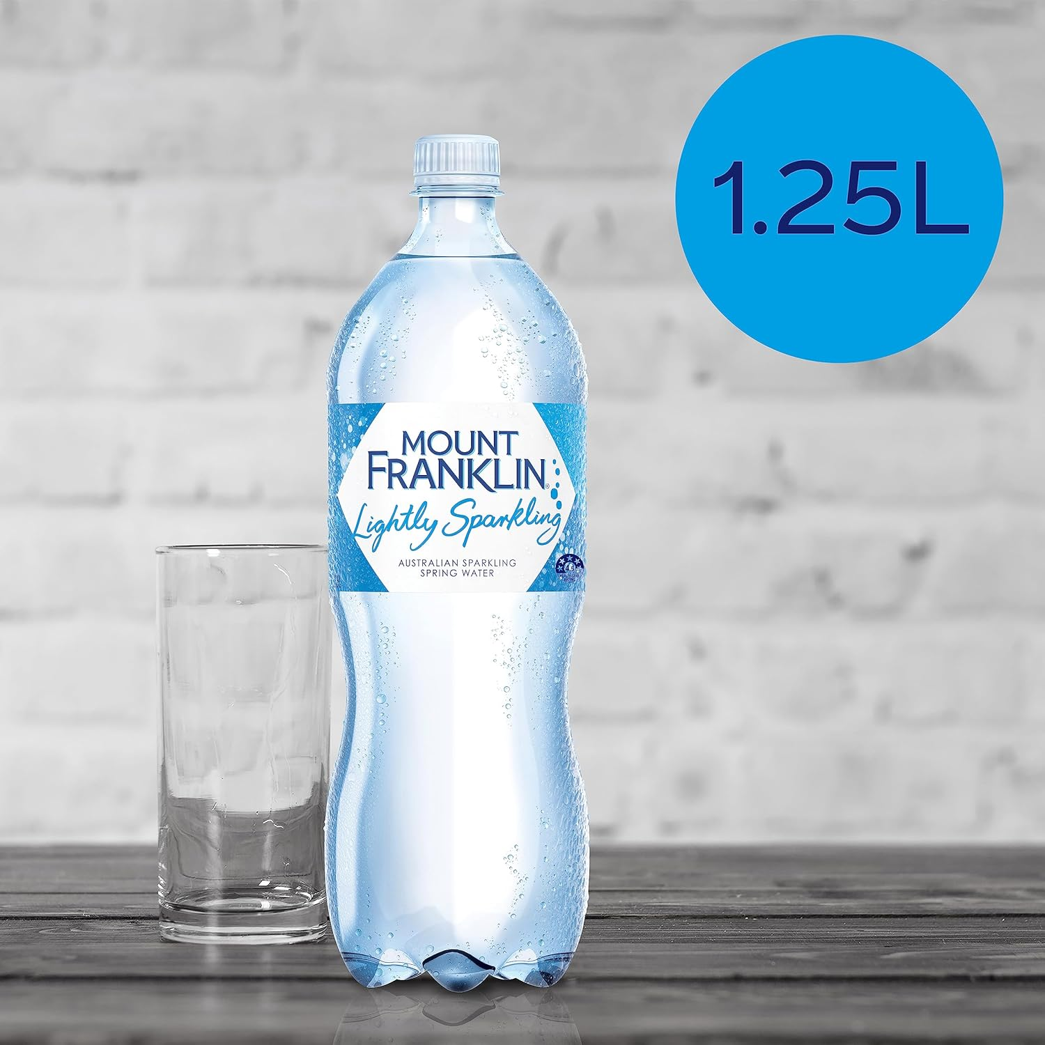 Mount Franklin Lightly Sparkling Water Multipack Bottles 1.25L X 12 image number 4