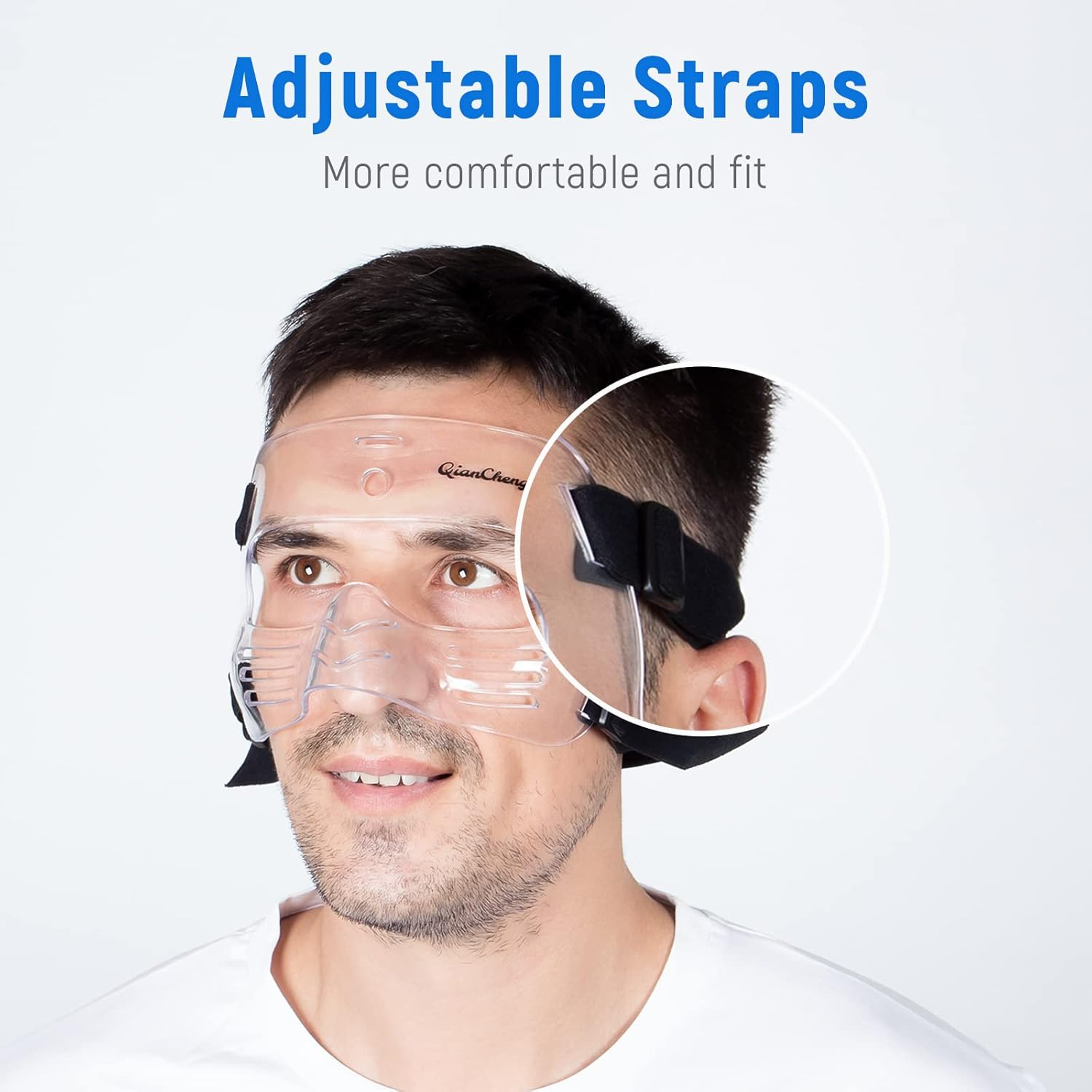 Qiancheng Nose Guard Face Shield, Protective Face Mask L2 image number 2