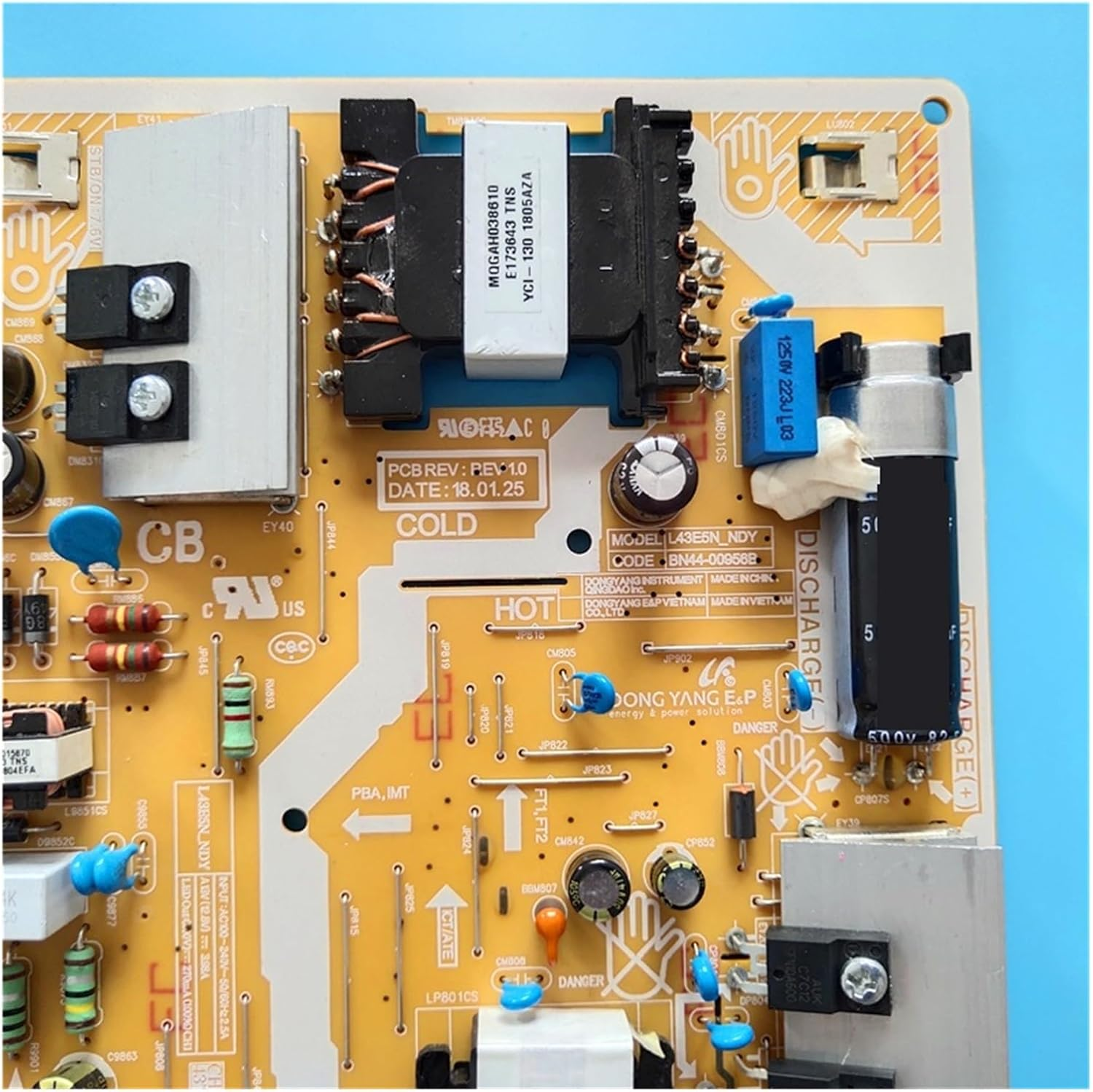 TV Power Supply Board BN44-00956B L43E6N_NDY BN44-00956 Accessories，For 43 INCH TV Repair Parts image number 1