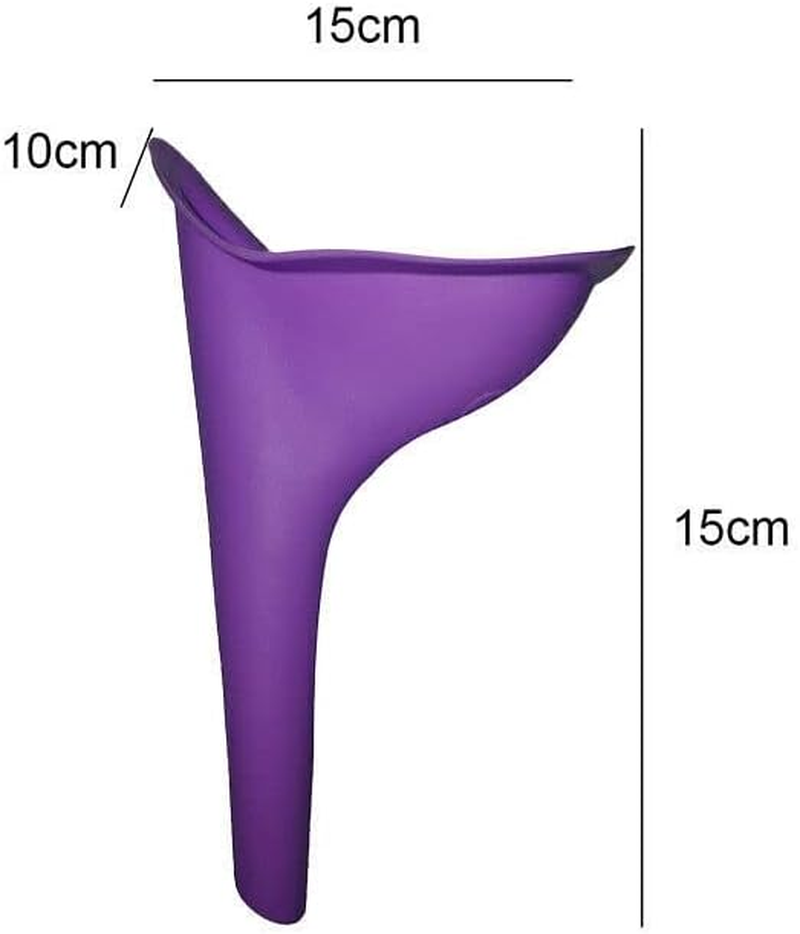 AIMALL Urinal for Women，Portable Camping Female Her She Urinal Funnel Ladies Woman Urine for Camping Travel Hiking Gear, 5.9X3.9 In, Easy-To-Use and Clean, Essential Outdoor Accessory for Women image number 1