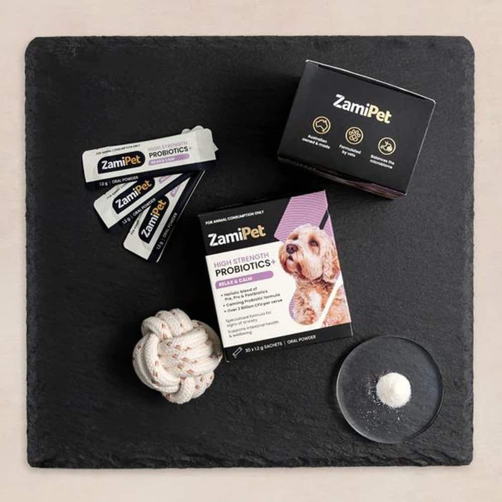 Zamipet High Strength Probiotics+ Relax and Calm Oral Powder 30 Sachets image number 5