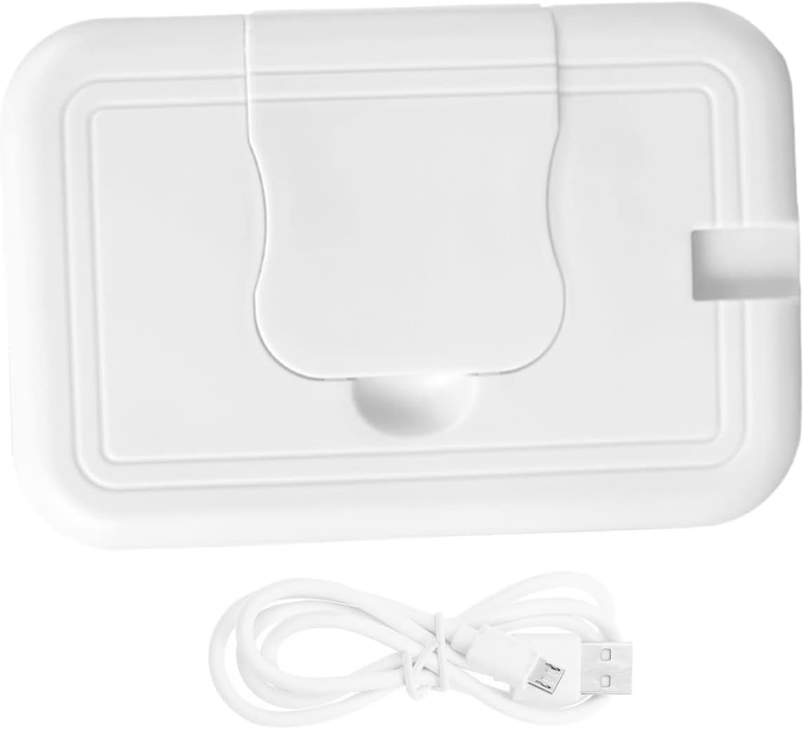 SECFOU Wipes Warmer for Wet Tissues Dispenser Portable Wipes Case Temperature Control for Diaper Changing Scenario image number 5