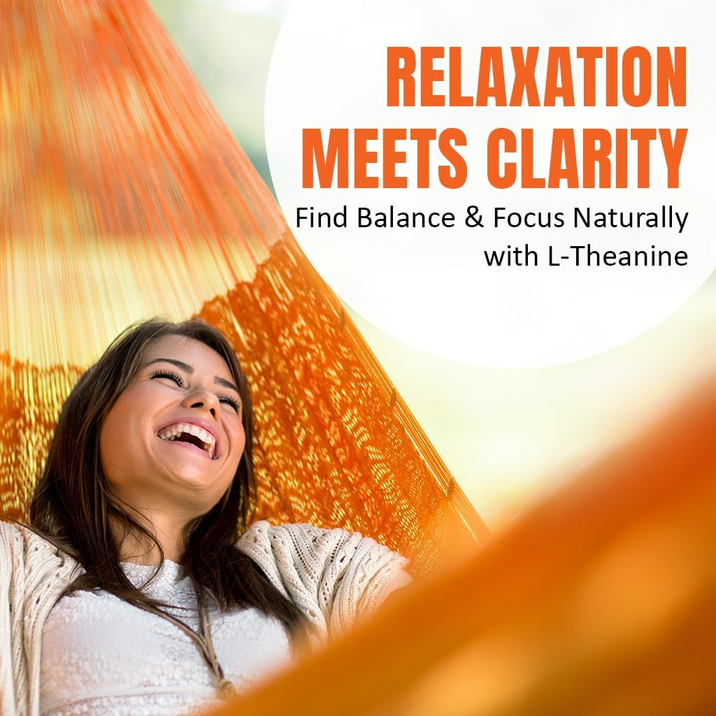Vitamatic L-Theanine Supplement 400Mg per Serving - 240 Tablets - Non-Gmo, Gluten Free&hellip;