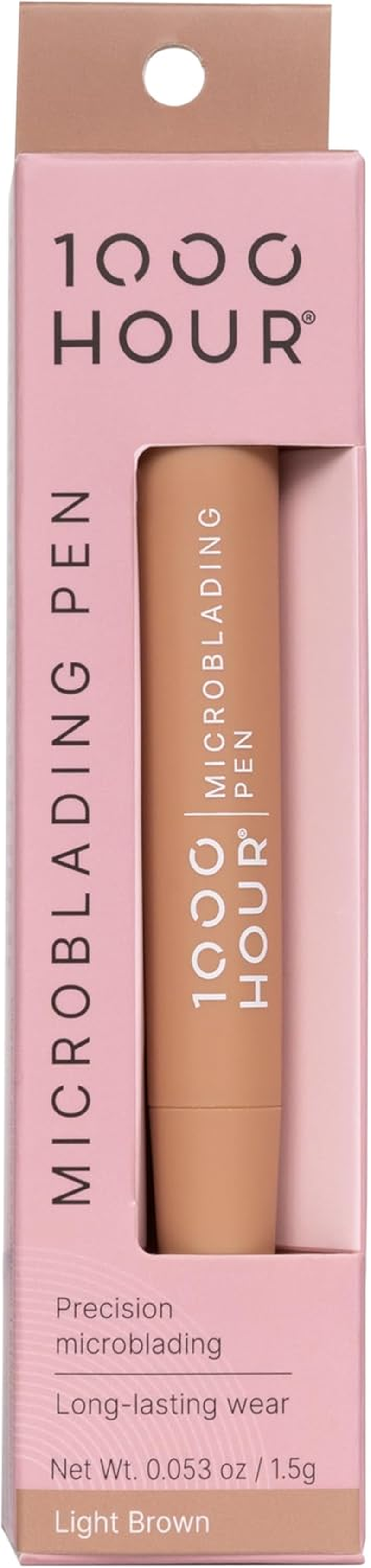 1000 Hour Micro Blading Eyebrow Pen 1.5 G, Dark Brown