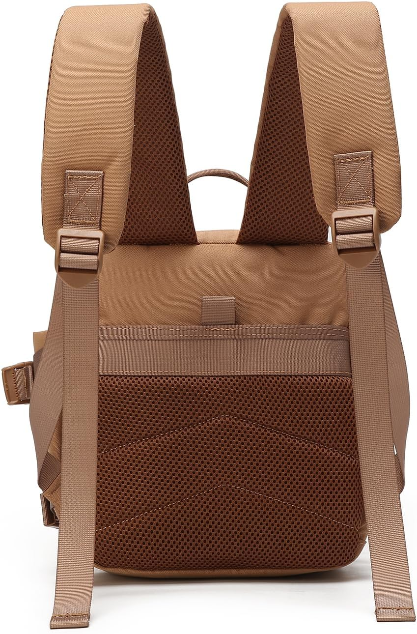 9L Mini Backpack for Men and Women, Small Backpack for Gym Hiking Travel Sports Running - A01-Black image number 4