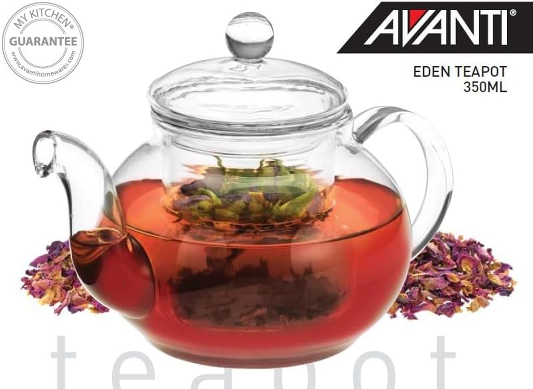 Avanti Eden Borosilicate Glass Teapot with Infuser, 350Ml Capacity image number 5