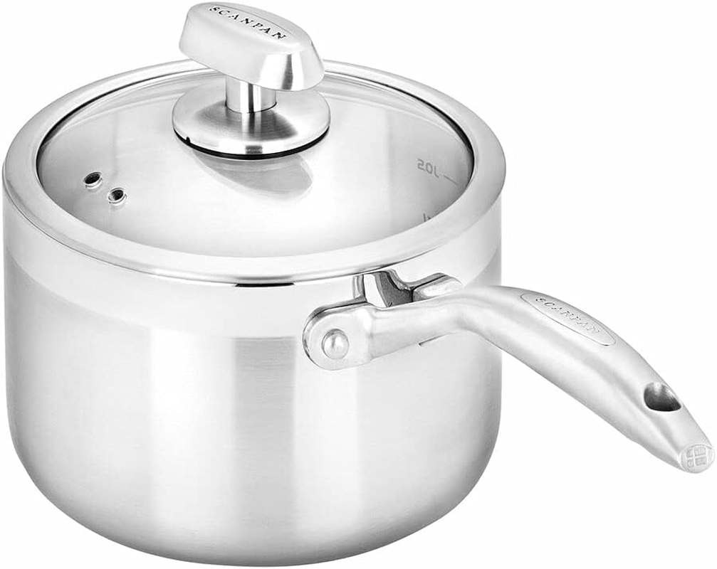 Scanpan Clad 5 Saucepan, 18Cm / 2.5 Litre