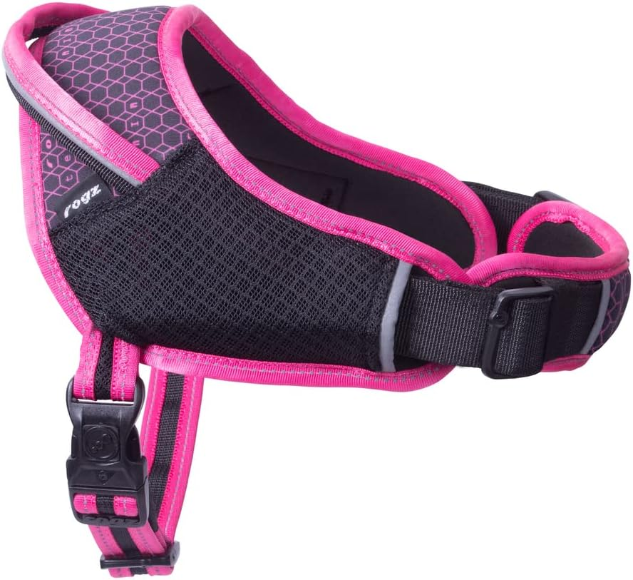 Rogz Airtech Sport Dog Harness, Sunset Pink, Medium image number 1
