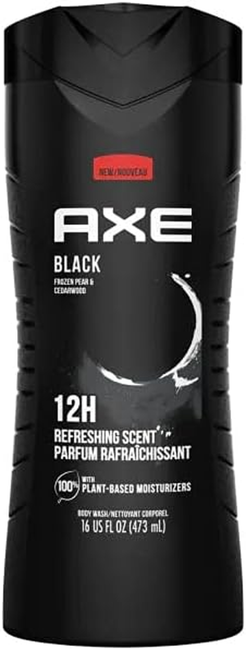 Axe Body Wash, Black 16 Oz- Pack of 4