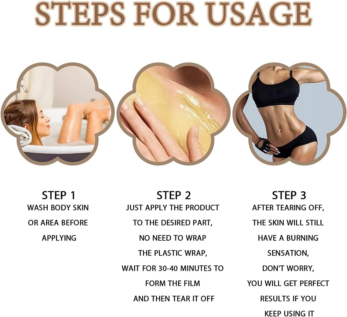 Tummy Firming and Tightening Cream,Belly Fat Burner and Tightening Cream,Ginger Sweat Cream Suitable for Belly,Waist - 2Pcs image number 4