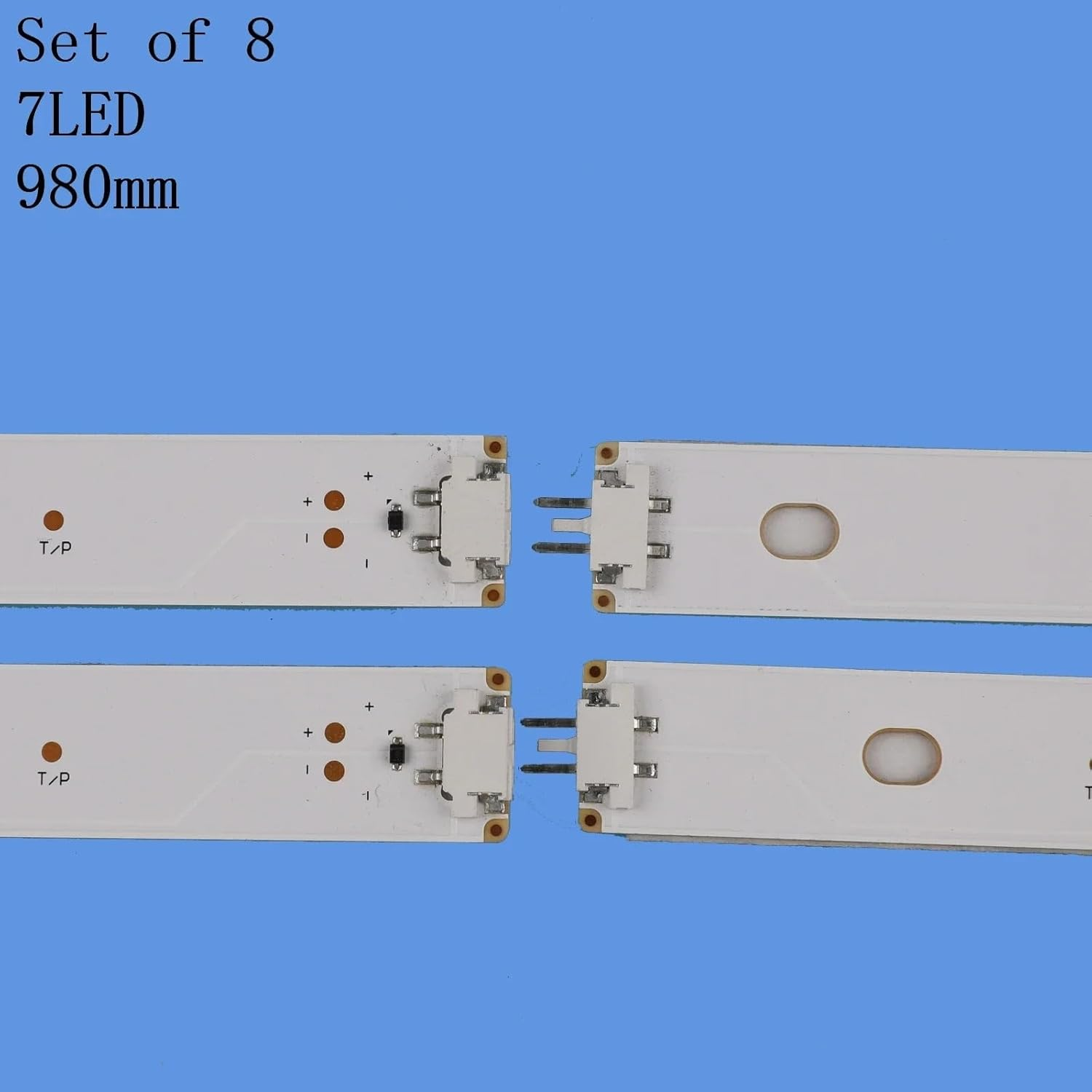 ALMVIS LED Backlight Strip Fit for LG 49LW540S 49LH630V LC490DUE 49LH604V 6916L-2586A 2587A 2588A 2589A 49 V16 ART3 49LH615V 49LH6420 LED TV Light image number 1