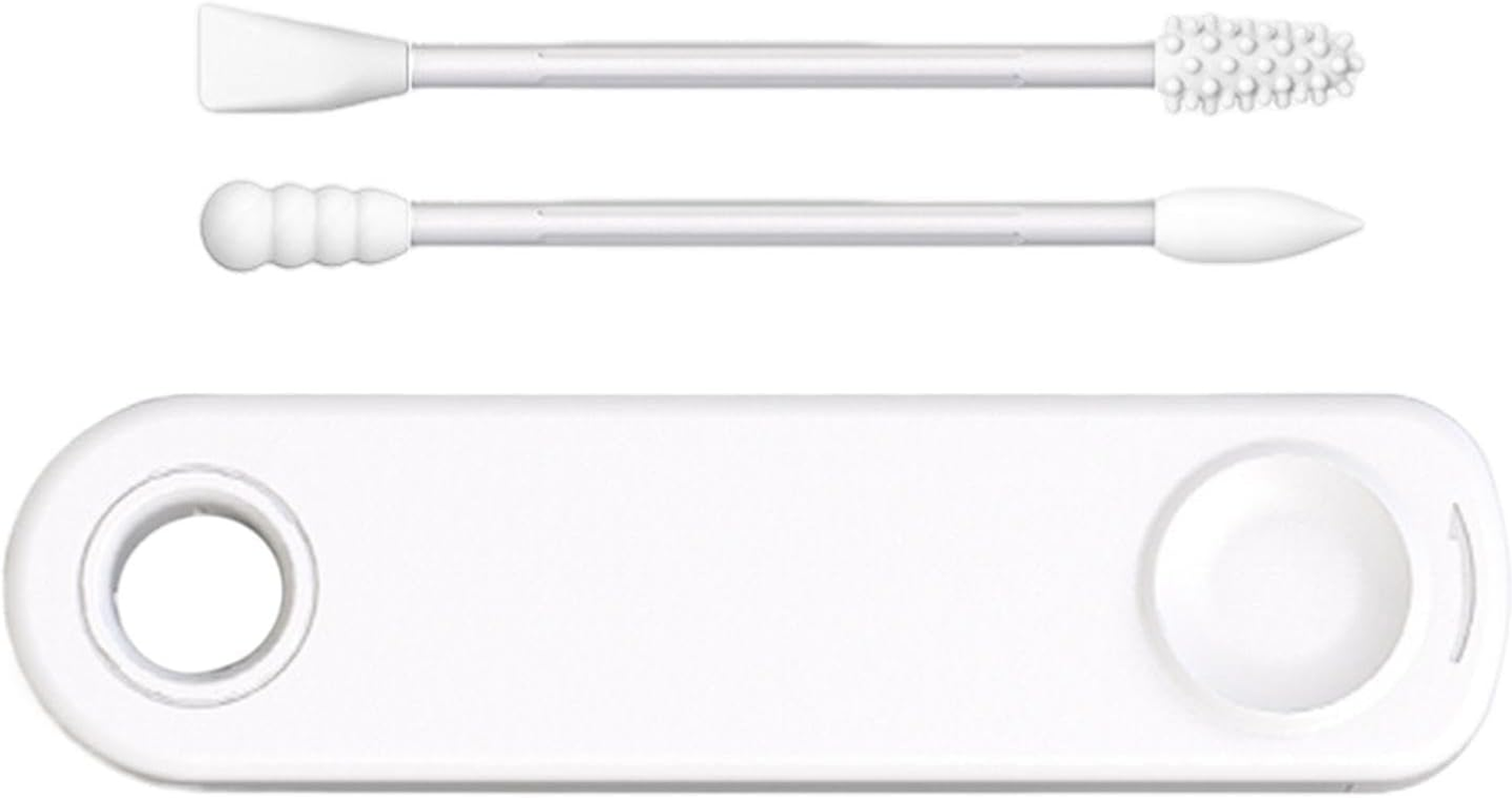 Reusable Ear Swabs - Eco-Friendly Swab, Sustainable Ear Cleaning Buds, Washable Portable Silicone Swab, Sustainable Ear Cleaning Swabs with Travel Case Holder for Makeup Ear Cleaning Beauty image number 6