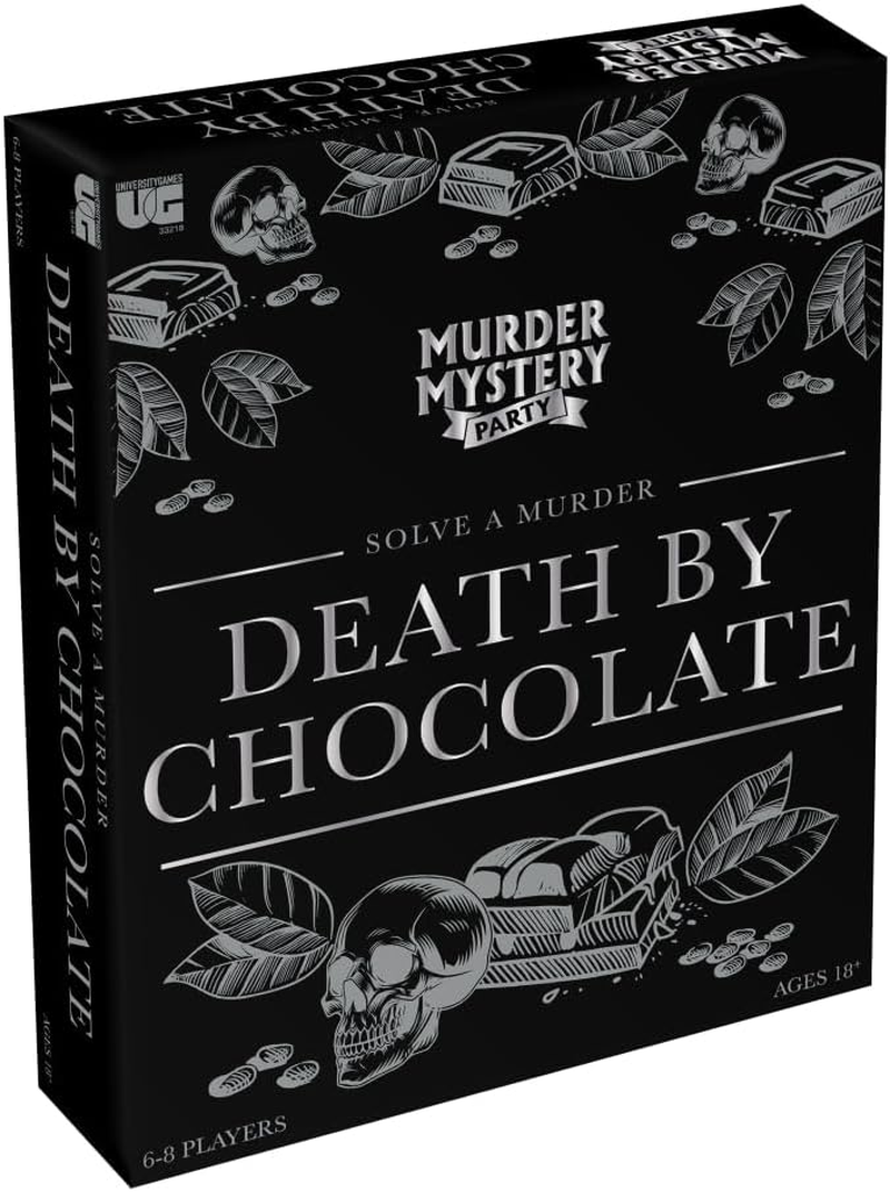 Murder Mystery Party University Games Murder Mystery Party Game - Death by Chocolate(Packaging May Vary)