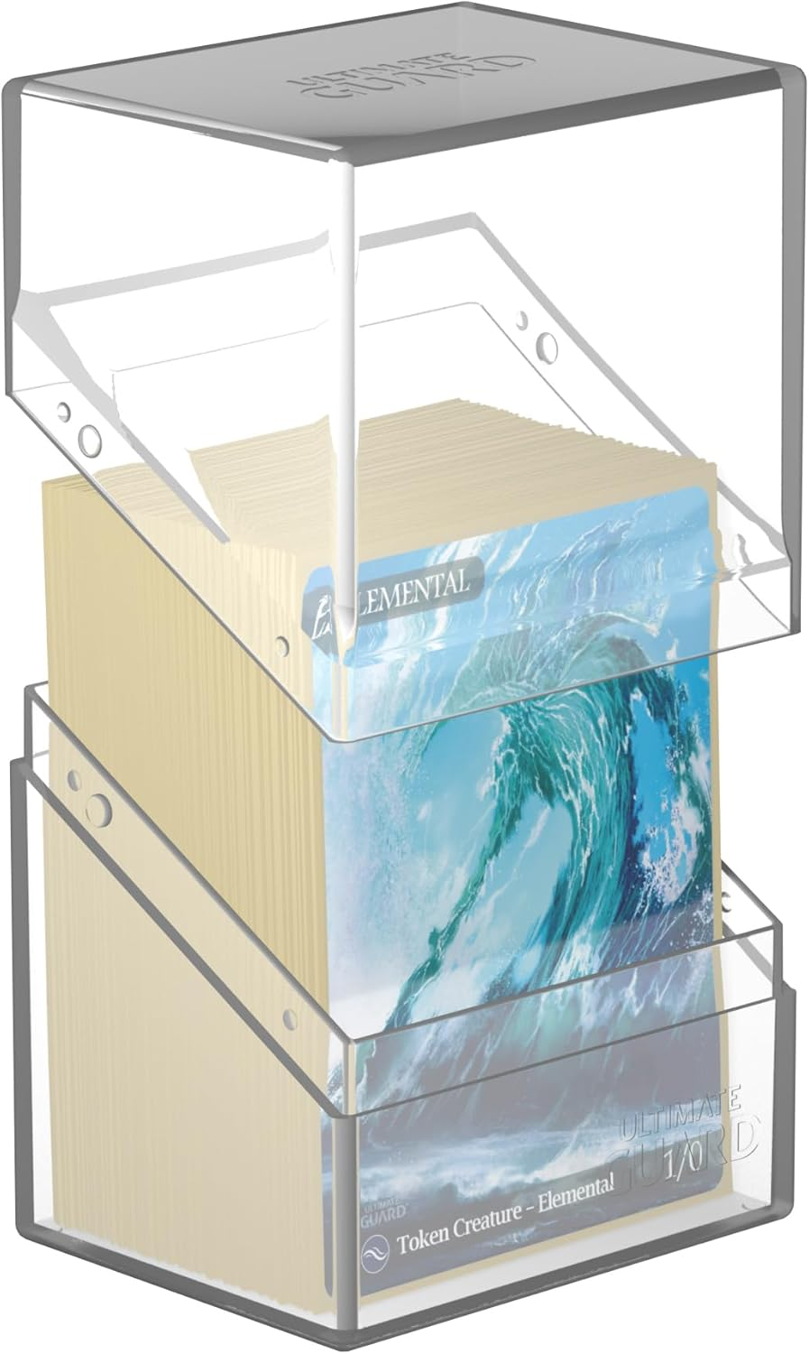Ultimate Guard: Deck Box &ndash; Boulder 80+ &ndash; Clear image number 6