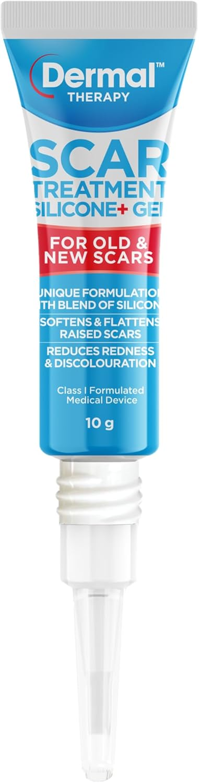 Dermal Therapy Scar Treatment Silicone+ Gel &ndash; Soften, Flatten & Fade New & Old Scars, Reduces Redness & Discolouration, Precision Applicator for Easy Application, Best Scar Gel for Scar Healing | 10G image number 4