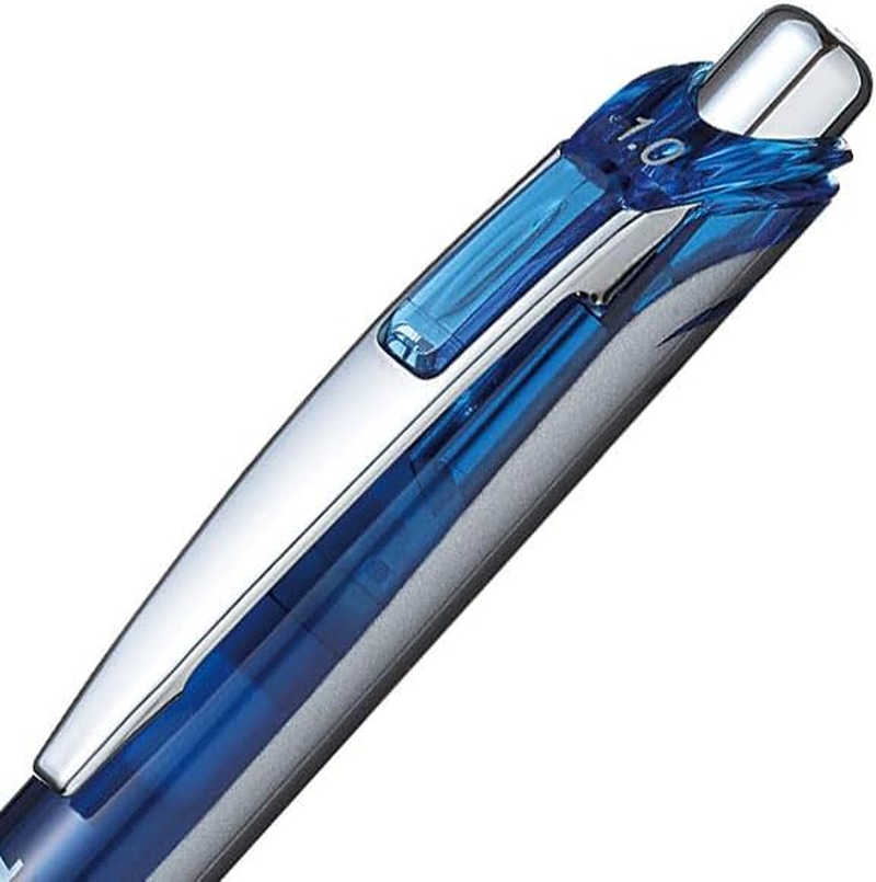 Pentel Energel Xm Liquid Gel Pen 1.0Mm Broad Nib Blue Ink, Box of 12 Pens (BL80-C) - Violet image number 5