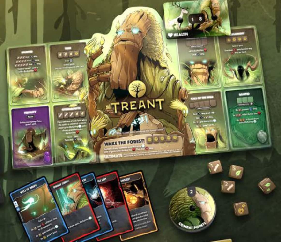 Roxley Games Dice Throne Season One - Box 4 - Treant Vs Ninja image number 1