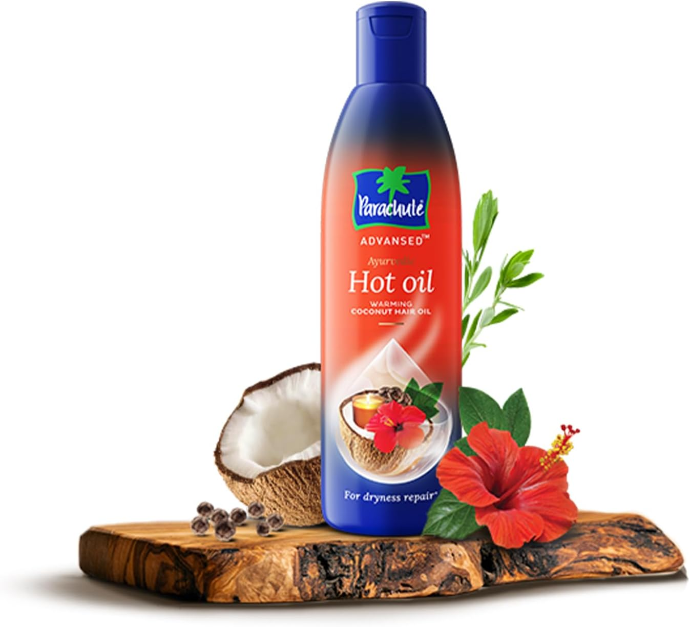 Parachute Ayurvedic Hot Oil- Advansed Deep Conditioning- 300 Ml image number 5