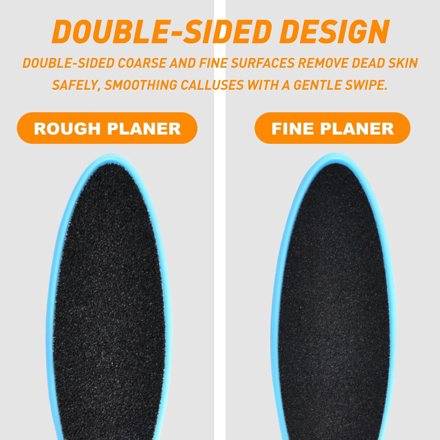 Batheidon Pack of 12 Callus File Foot File Set Double-Sided 16 X 3.5 Cm Foot Rasp for Callus Removal, Reusable Foot Files for Dry Cracked Feet, Wet and Dry image number 4