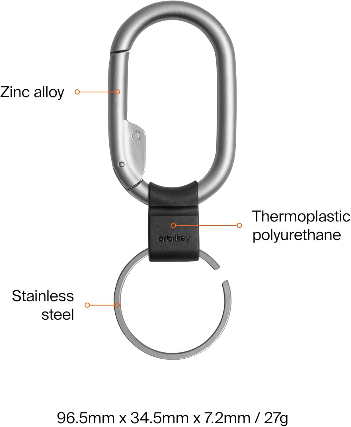 Orbitkey Clip Mini | Quick Snap Lock image number 2