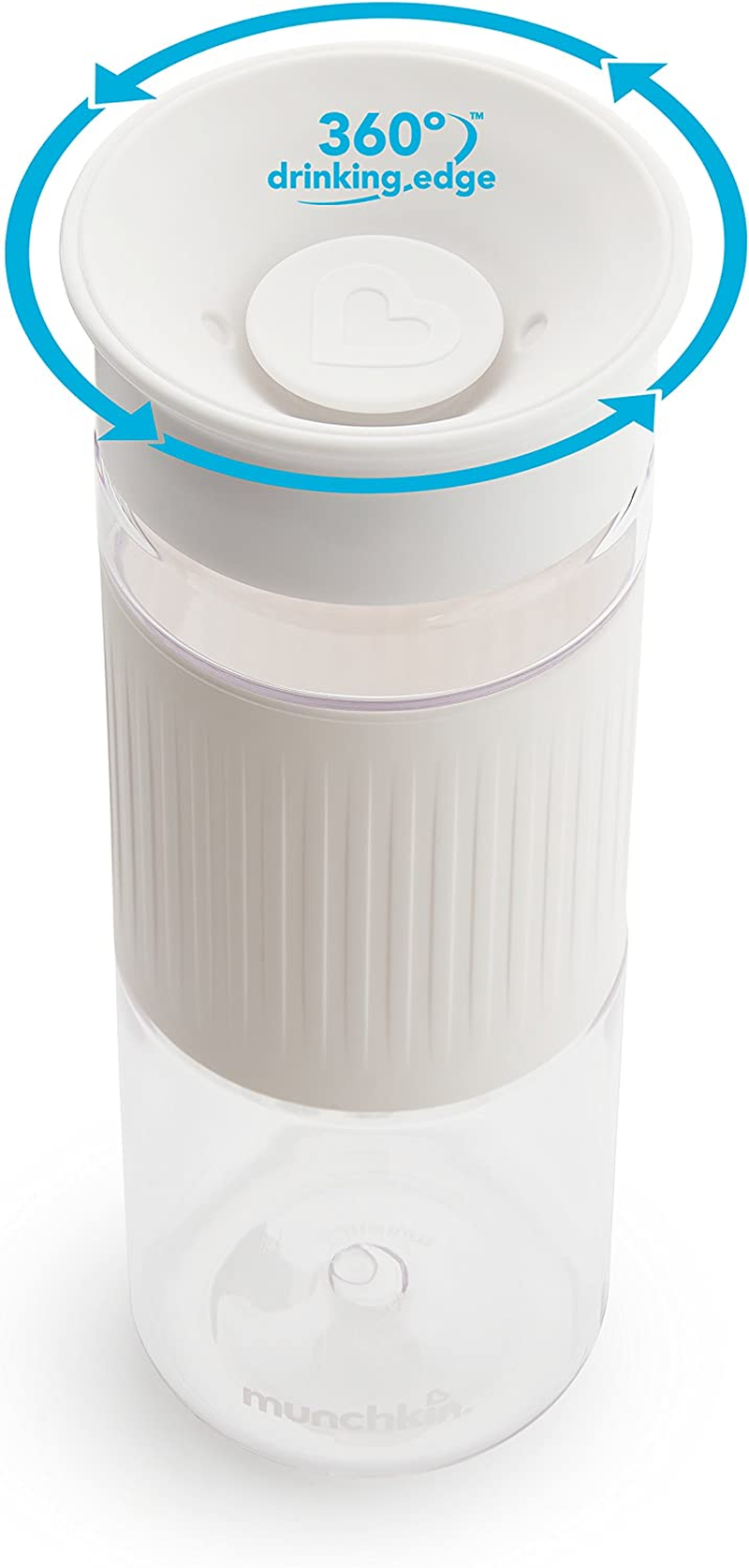 Munchkin Miracle 360 Hydration Set, 2 Pack, 24 Ounce and 10 Ounce, Green and White image number 4