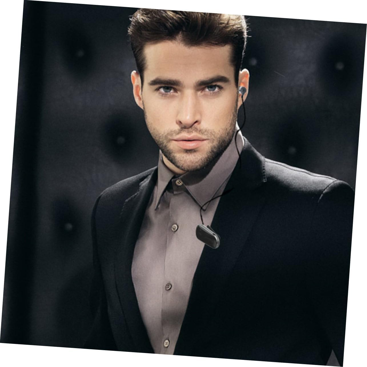 HONMEET Wireless Sports Earphone Clip-On Headphone Professional Mini Earbud Retractable Cable for Outdoor Exercise Black image number 5