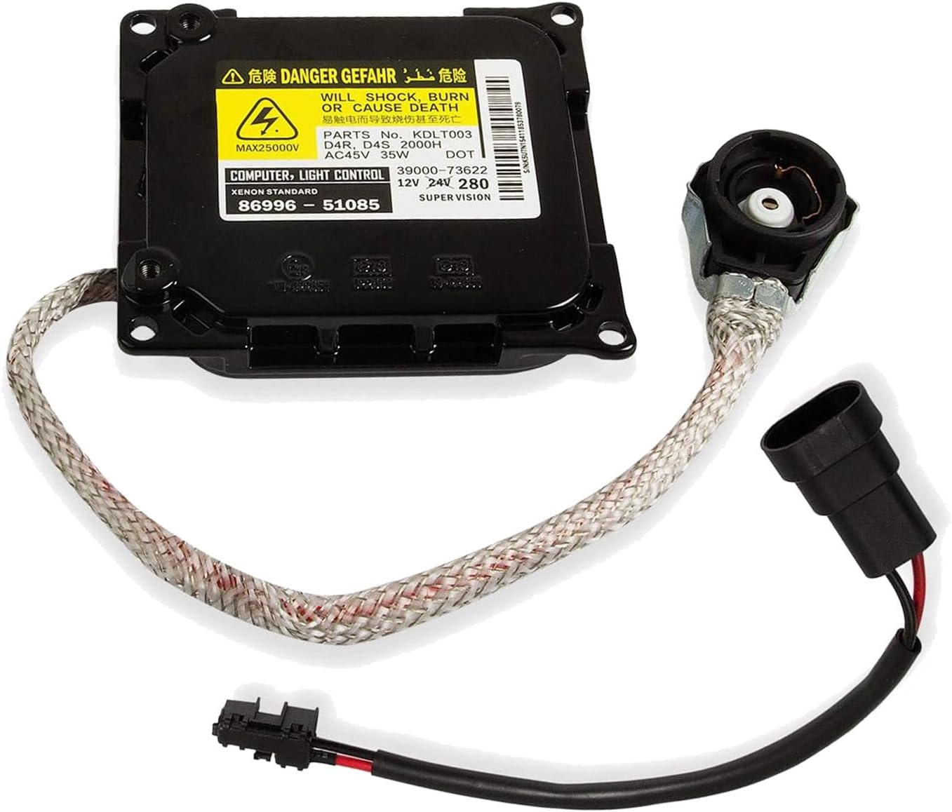 RUNEWAX HID Headlight Ballast for Toyota Prius Avalon Venza Solara IS250 GS300 GS350 GS430 GS460 LS460 RX350 ES350 Replacement DDLT003 KDLT003 85967-52020 85967-24010 85967-53040 image number 2