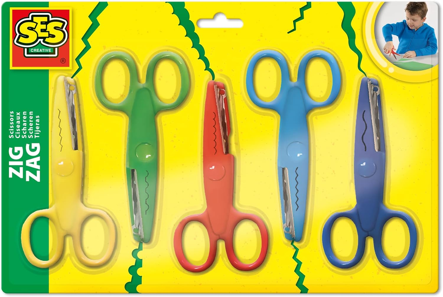 SES Creative 00833 Safety Scissor, Mixed image number 3