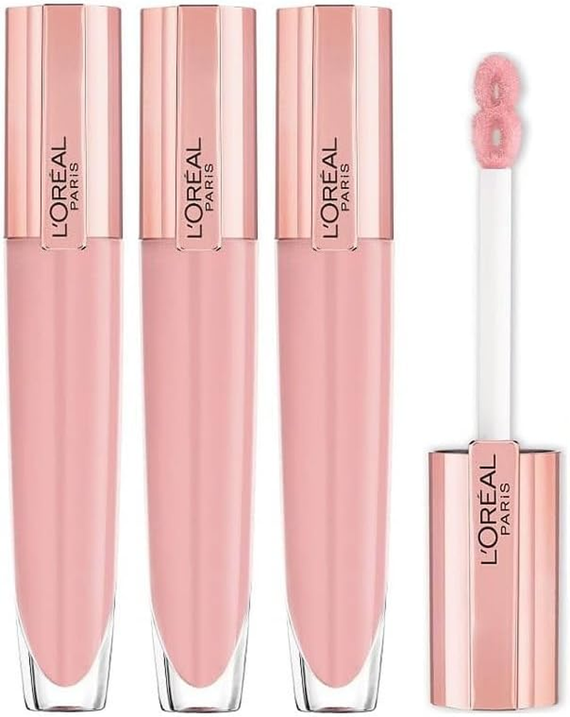3Pk L'Oreal Paris Glow Paradise Plumping Lip Gloss 7Ml - 402 I Soar image number 5
