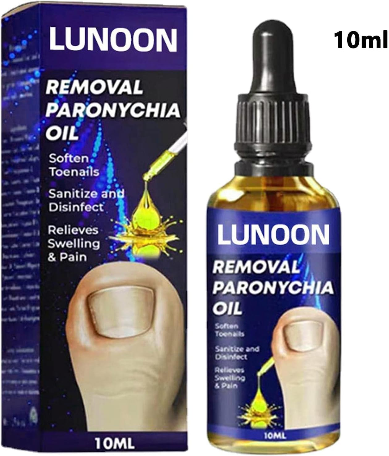 Ingrown Toenail Corrector | Professional Ingrown Toenail Drops Liquid Relief Oil,10Ml Ingrown Toenail Reliever and Softener for Easy Trimming, Toenail Pedicure image number 6