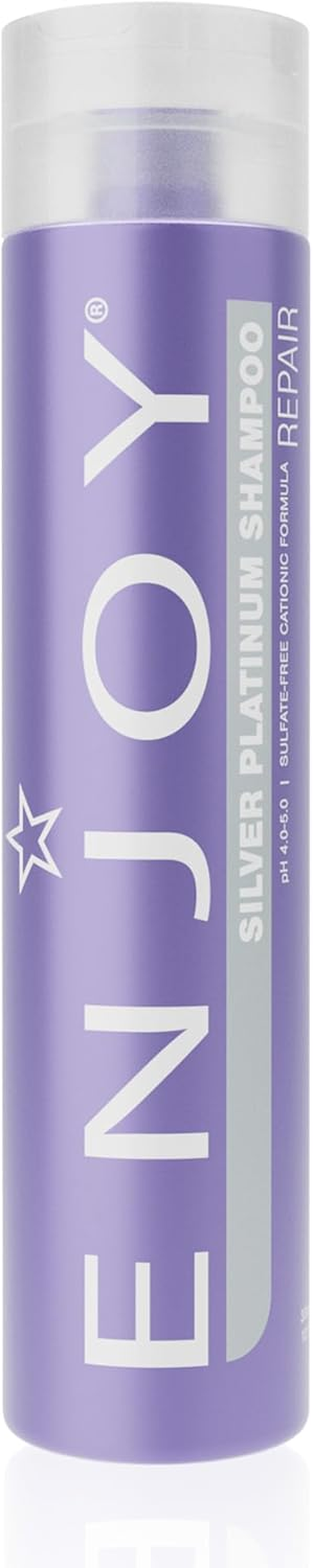 ENJOY Silver Platinum Shampoo 10.1Oz/ 300Ml image number 2