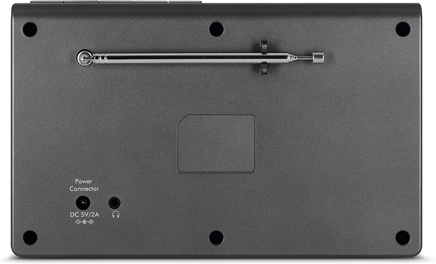 Technisat TECHNIRADIO 4 IR - Compact Internet Radio Design Radio (DAB+, FM, Internet via Wifi, Dimmable Colour Display, Alarm Clock, Equalizer, Program Memory, 3W Mono Speaker) Black/Silver