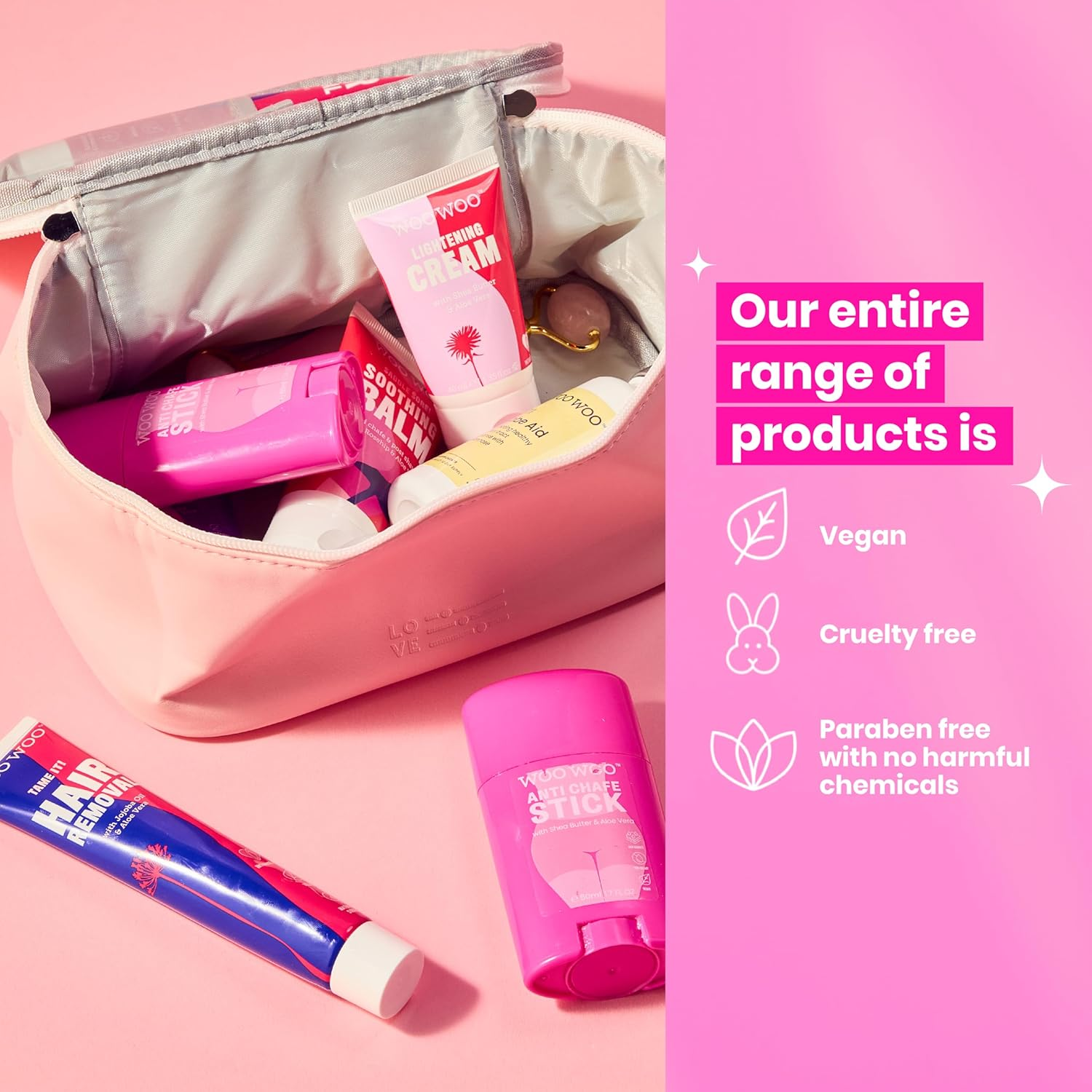 Woowoo Skin Lightening Cream for Evening Out Skin Tone - Intimate Natural Lightening Cream for Female & Male Private Areas - Bikini Dark Spot Removal - Women Body Parts Brightening - 40Ml