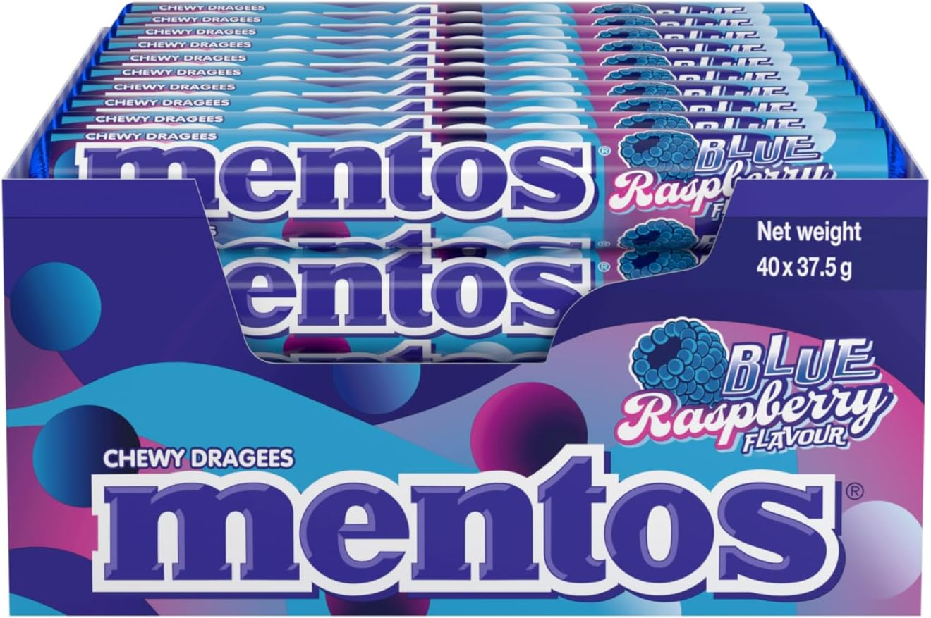 MENTOS Spearmint Candy Roll, 40 Rolls, 40 X 37.5G image number 3