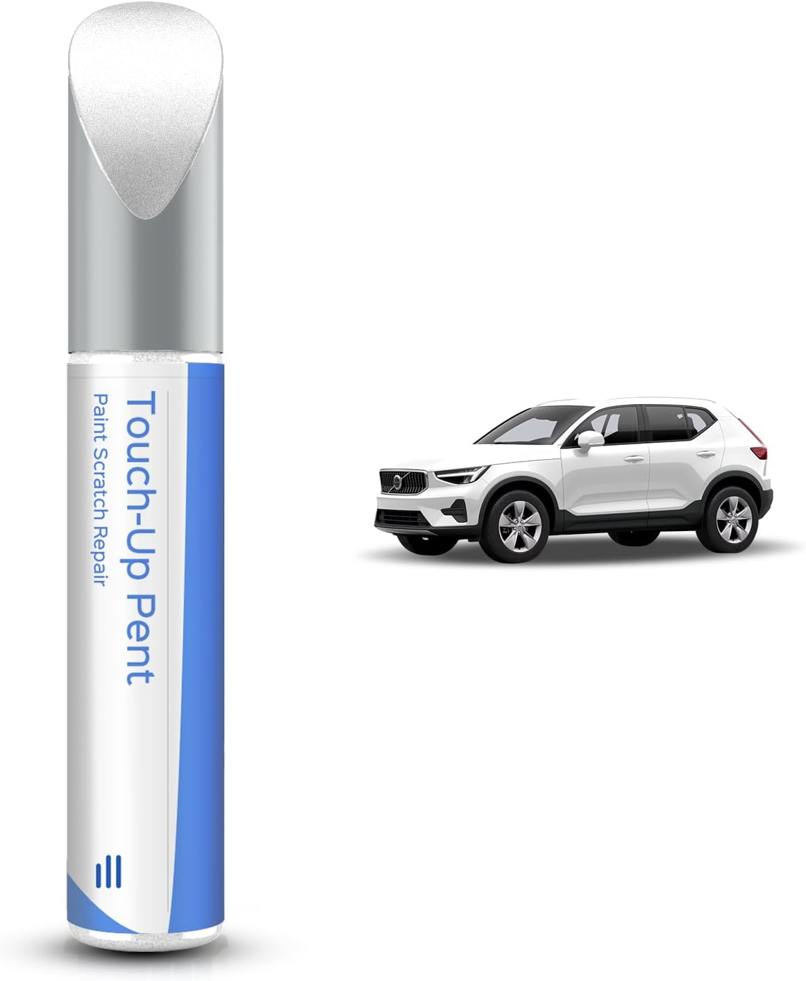 717 Onyx Black Metallic Touch up Paint Compatible with Volvo Exact Match Chips and Nicks Touch Up