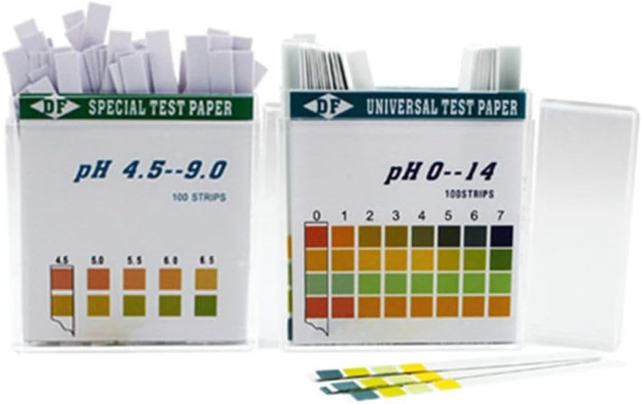 100PCS PH Test Strips Accurate Measurement for Cosmetics, Drinking Water, Soil Quick Results, Convenient Comparison with Box image number 5