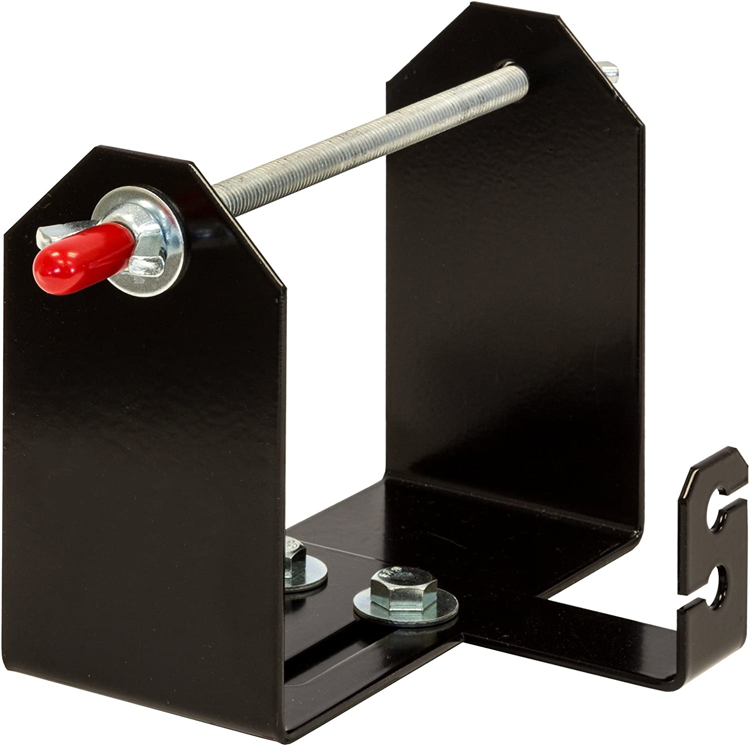 Buyers Products LT40 Weed Wacker Commercial Trimmer Line Holder W/Mounting Hardware & Low Profile Steel Bracket Supports 3 Pound Spools, Made in the USA, Landscape Trailer Organization Accessories