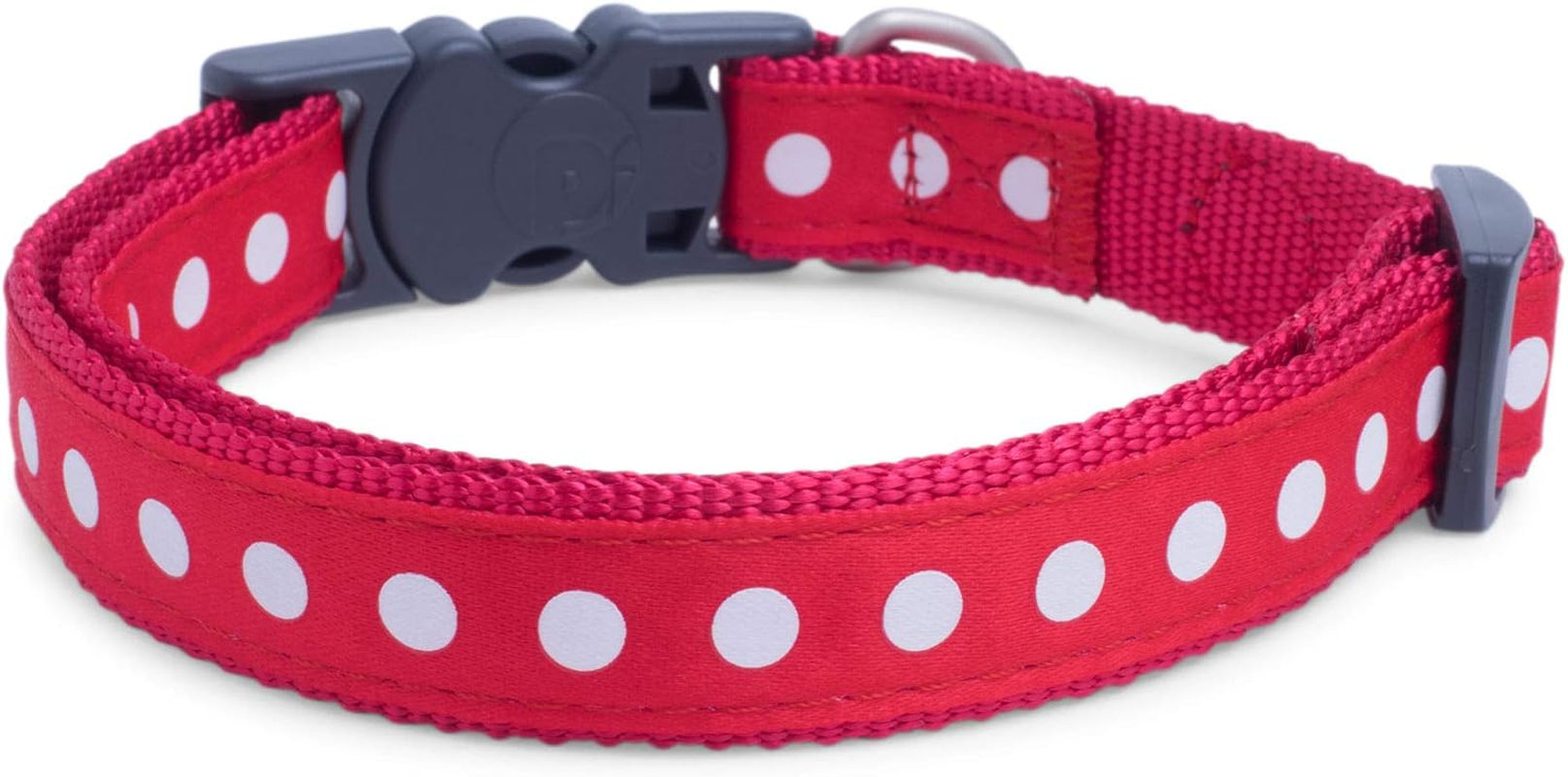 Petface Herringbone Leather Dog Collar, Small