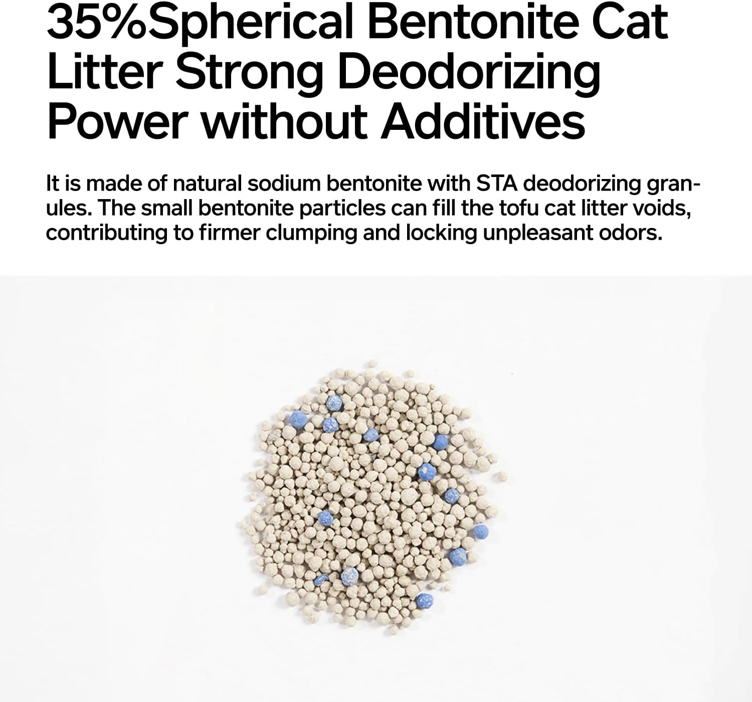 Pidan 3 in 1 Mix, 11.5 Lbs (5.2 Kg), Bucket Type, Cat Sand, Cat and Cat, Deodorizer, Minerals, Bentonite, Okara, Stiff, Light, Toilet, Odor, OFT Toilet Set, Mess Resistant, Hard, Odor, Cheap image number 4