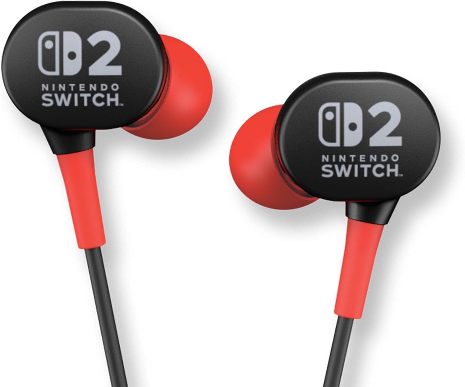 Powera Wired Earbuds for Nintendo Switch 2- Black, Officially Licensed, 8 Mm Speaker Drivers, In-Ear Design, 3 Swappable Tips, Includes Drawstring Storage Bag image number 3
