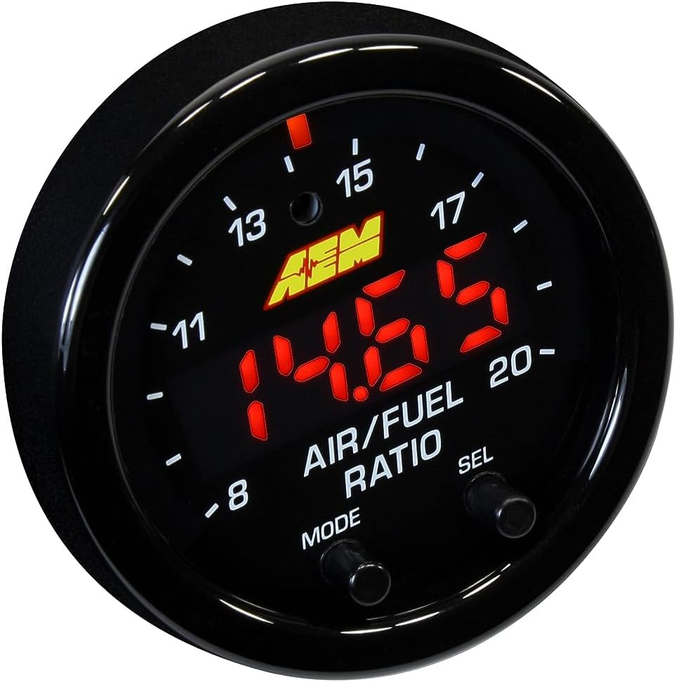 AEM X-Series OBDII Wideband AFR Controller Gauge