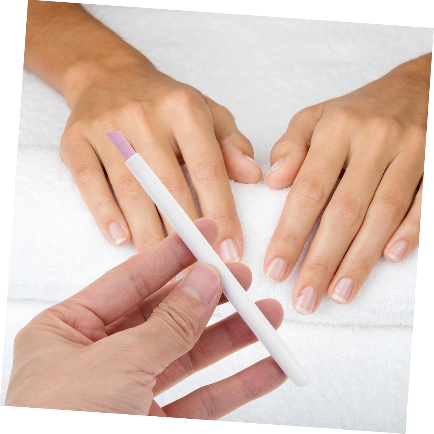 MUSISALY 5Pcs Manicure Pen Multi-Function Nail Polishing Pens Nail Cuticle Remover image number 1