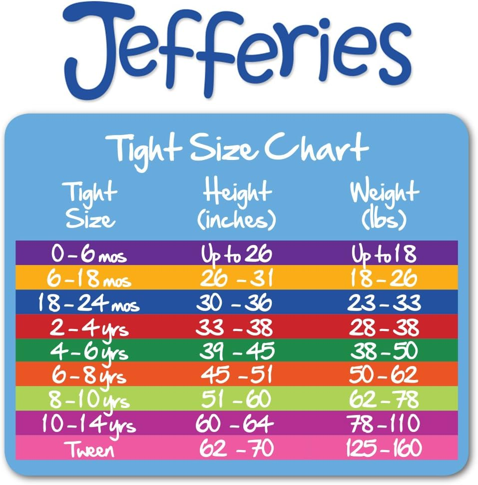 Jefferies Socks Baby Girls' Seamless Organic Cotton Tights