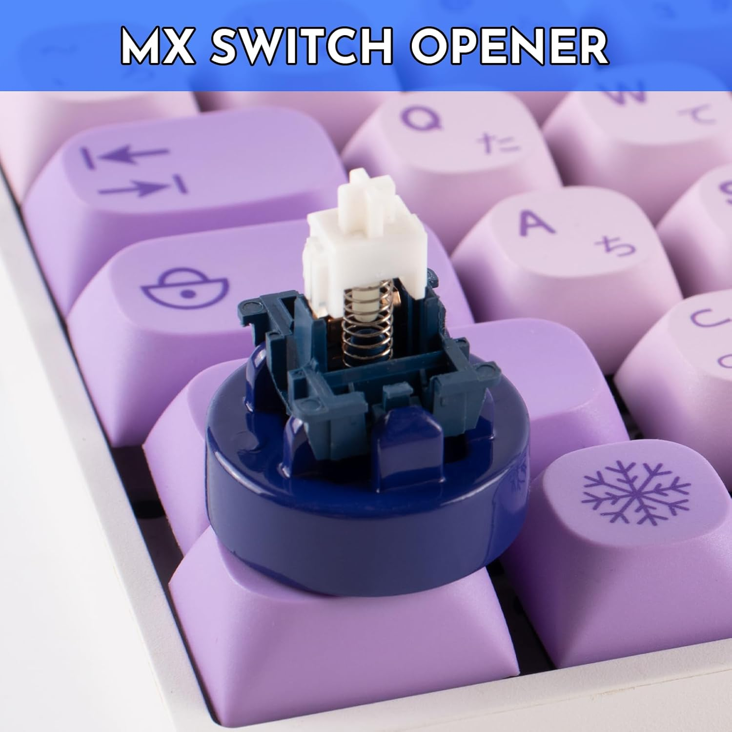 6 PCS Keyboard Lube Kit Includes 0.17 OZ GPL 205G0 Grease，Switch Opener for MX Mechanical Keyboard, Keycap Puller， Switch Puller，Stem Holer，Lube Brush，Ideal for Mechanical Keyboard Krytox 205G0 image number 4