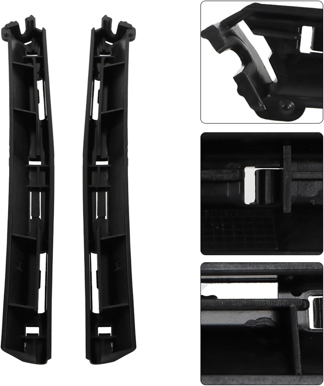 Front Pair LH RH Bumper Bar Bracket Slide Replacement for Holden Commodore VY VZ 02-2007 image number 2